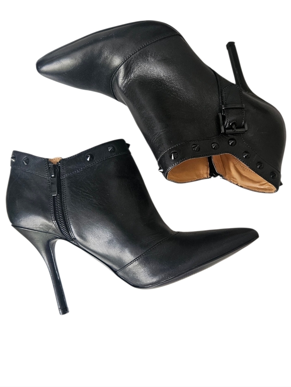 Enzo Angiolini Presly Leather Bootie Women 9.5